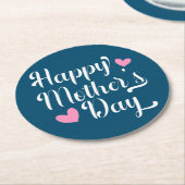 Simple Happy Moederdag Calligraphy | ONDERZETTER (Gebogen)