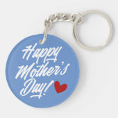 Simple Happy Moederdag Calligraphy | SLEUTELHANGER (Achterkant)