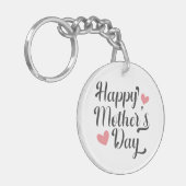 Simple Happy Moederdag Calligraphy | SLEUTELHANGER (Voorkant Links)