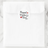 Simple Happy Moederdag Calligraphy | Sticker (Tas)