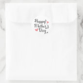 Simple Happy Moederdag Calligraphy | Sticker (Tas)