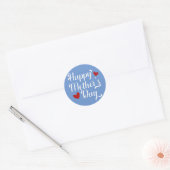 Simple Happy Moederdag Calligraphy | Sticker (Envelop)