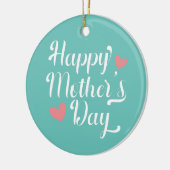 Simple Happy Moederdag Calligraphy | Versiering Keramisch Ornament (Links)