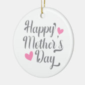 Simple Happy Moederdag Calligraphy | Versiering Keramisch Ornament (Links)