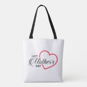 Simple Happy Moederdag | CANVAS TAS (Achterkant)