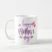 Simple Happy Moederdag Floral | Koffie-Mok Koffiemok (Links)