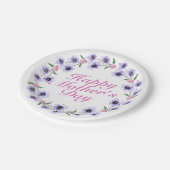 Simple Happy Moederdag Floral Paper Bord (Gekanteld)