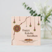 Simple Happy Raksha Bandhan (Staand voorkant)