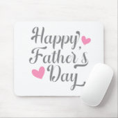 Simple Happy Vaderdag Calligraphy | MUISMAT (Met muis)