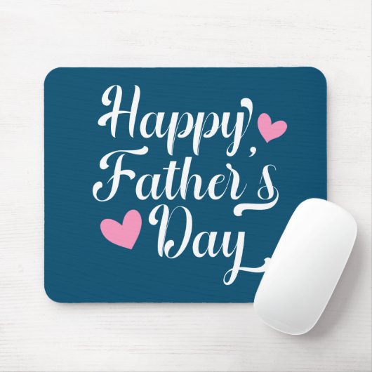 Simple Happy Vaderdag Calligraphy | MUISMAT (Met muis)