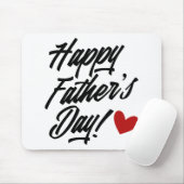 Simple Happy Vaderdag Calligraphy | MUISMAT (Met muis)