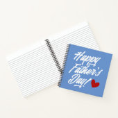 Simple Happy Vaderdag Calligraphy | NOTITIEBOEK (Binnen)