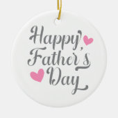 Simple Happy Vaderdag Calligraphy | ORNAMENT (Voorkant)