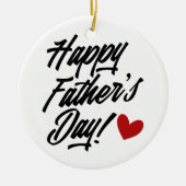 Simple Happy Vaderdag Calligraphy | ORNAMENT (Voorkant)