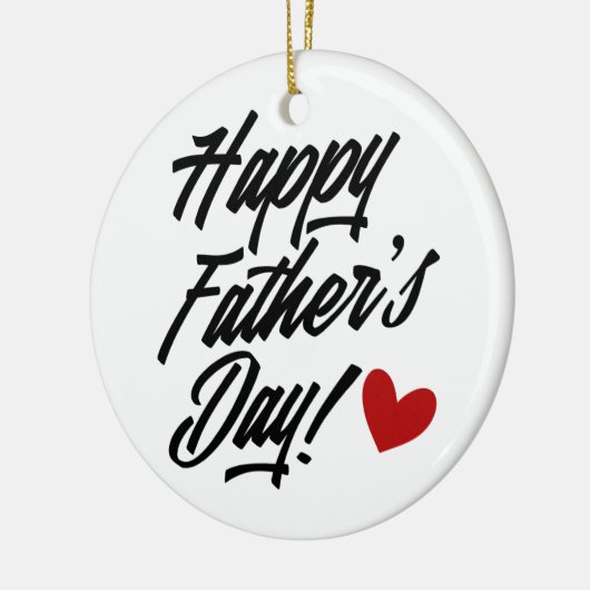 Simple Happy Vaderdag Calligraphy | ORNAMENT (Links)