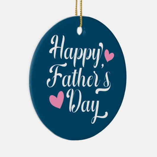 Simple Happy Vaderdag Calligraphy | ORNAMENT (Rechts)