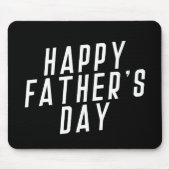 Simple Happy Vaderdag Typografie | MUISMAT (Voorkant)