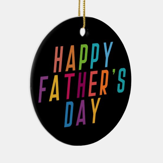 Simple Happy Vaderdag Typografie | ORNAMENT (Rechts)