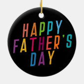 Simple Happy Vaderdag Typografie | ORNAMENT (Achterkant)