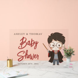 Simple Harry Potter-Baby shower Acryl Bord