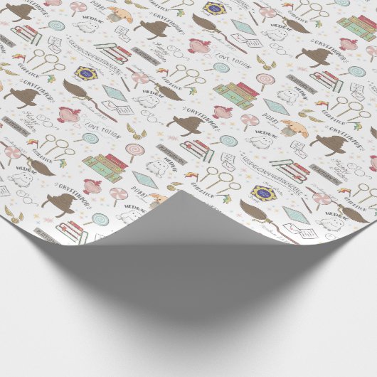 Simple Harry Potter-Baby shower Cadeaupapier (Hoek)