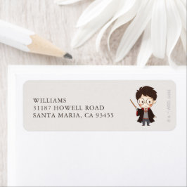 Simple Harry Potter-Baby shower Etiket