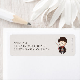 Simple Harry Potter-Baby shower Etiket