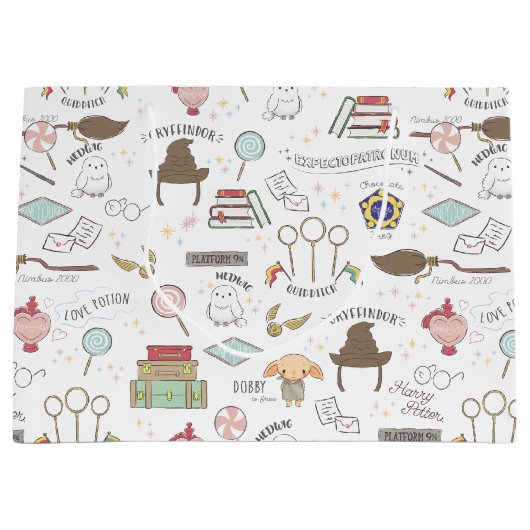 Simple Harry Potter-Baby shower Groot Cadeauzakje (Voorkant)