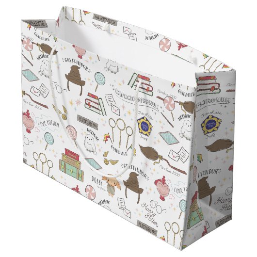 Simple Harry Potter-Baby shower Groot Cadeauzakje (Achterkant Gekanteld)