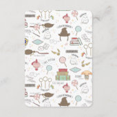 Simple Harry Potter Baby Shower Informatiekaartje (Achterkant)