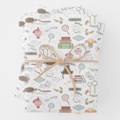 Simple Harry Potter-Baby shower Inpakpapier Vel (In situ)