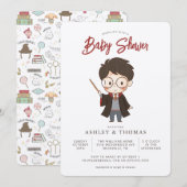 Simple Harry Potter-Baby shower Kaart (Voorkant / Achterkant)