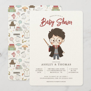 Simple Harry Potter-Baby shower Kaart