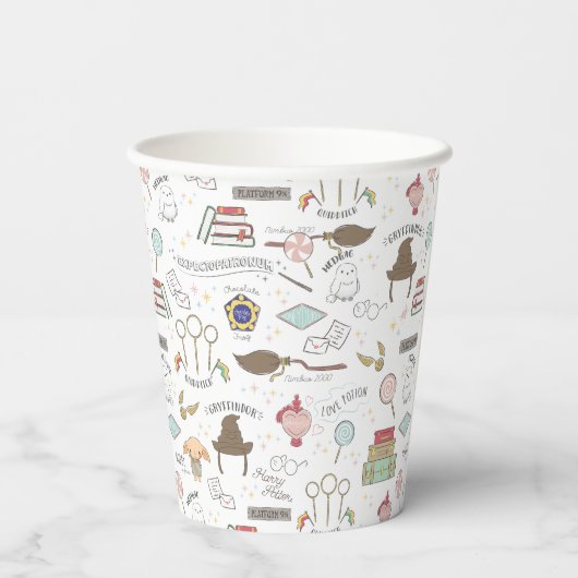 Simple Harry Potter-Baby shower Papieren Bekers (Achterkant)