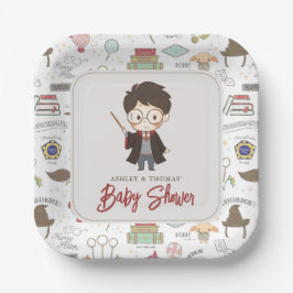 Simple Harry Potter-Baby shower Papieren Bordje