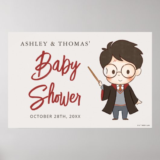 Simple Harry Potter-Baby shower Poster (Voorkant)