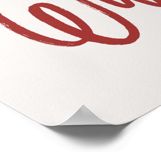 Simple Harry Potter-Baby shower Poster (Hoek)