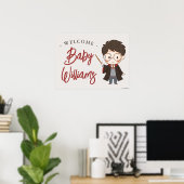 Simple Harry Potter-Baby shower Poster (Thuiskantoor)