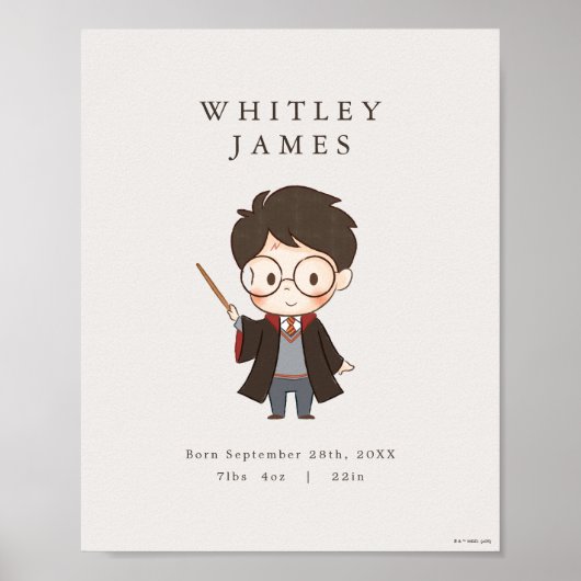 Simple Harry Potter-Baby shower Poster (Voorkant)