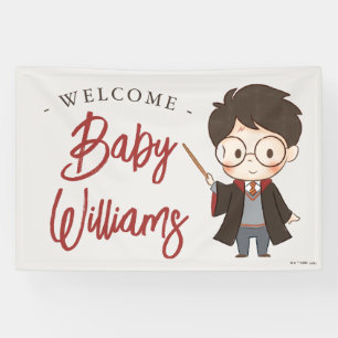 Simple Harry Potter-Baby shower Spandoek