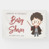 Simple Harry Potter-Baby shower Spandoek (Horizontaal)