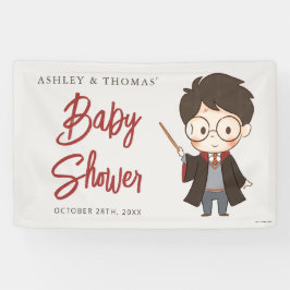 Simple Harry Potter-Baby shower Spandoek