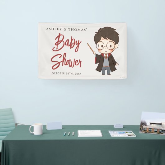 Simple Harry Potter-Baby shower Spandoek (Beurs)
