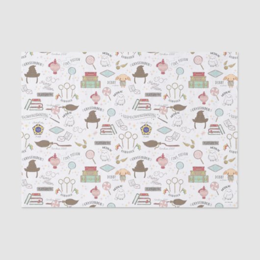 Simple Harry Potter-Baby shower Tissuepapier (Voorkant)