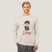 Simple Harry Potter-Baby shower Tri-Blend Shirt (Voorkant)