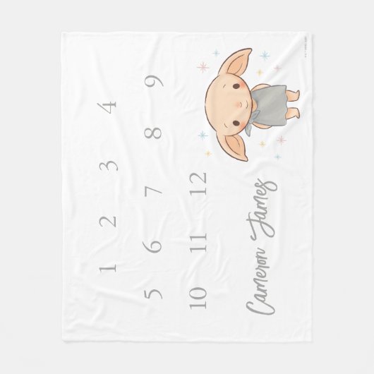 Simple Harry Potter - Dobby Baby Shower Fleece Deken (Voorkant)