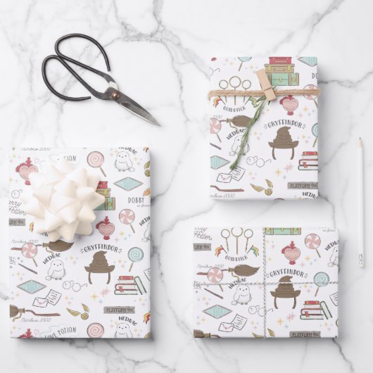 Simple Harry Potter - Dobby Baby Shower Inpakpapier Vel (Voorkant)