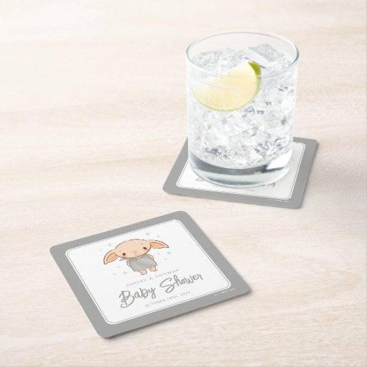 Simple Harry Potter - Dobby Baby Shower Kartonnen Onderzetters (Insitu)