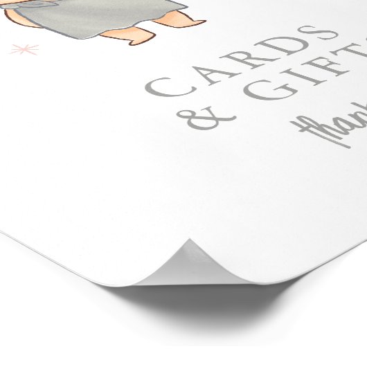 Simple Harry Potter - Dobby Baby Shower Poster (Hoek)