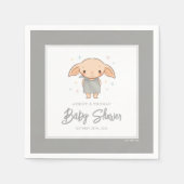 Simple Harry Potter - Dobby Baby Shower Servet (Voorkant)